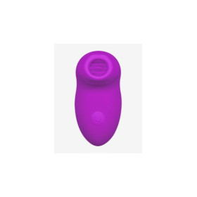 Stimulateur clitoridien avec 2 embouts interchangeable vibration sur picots et langue 